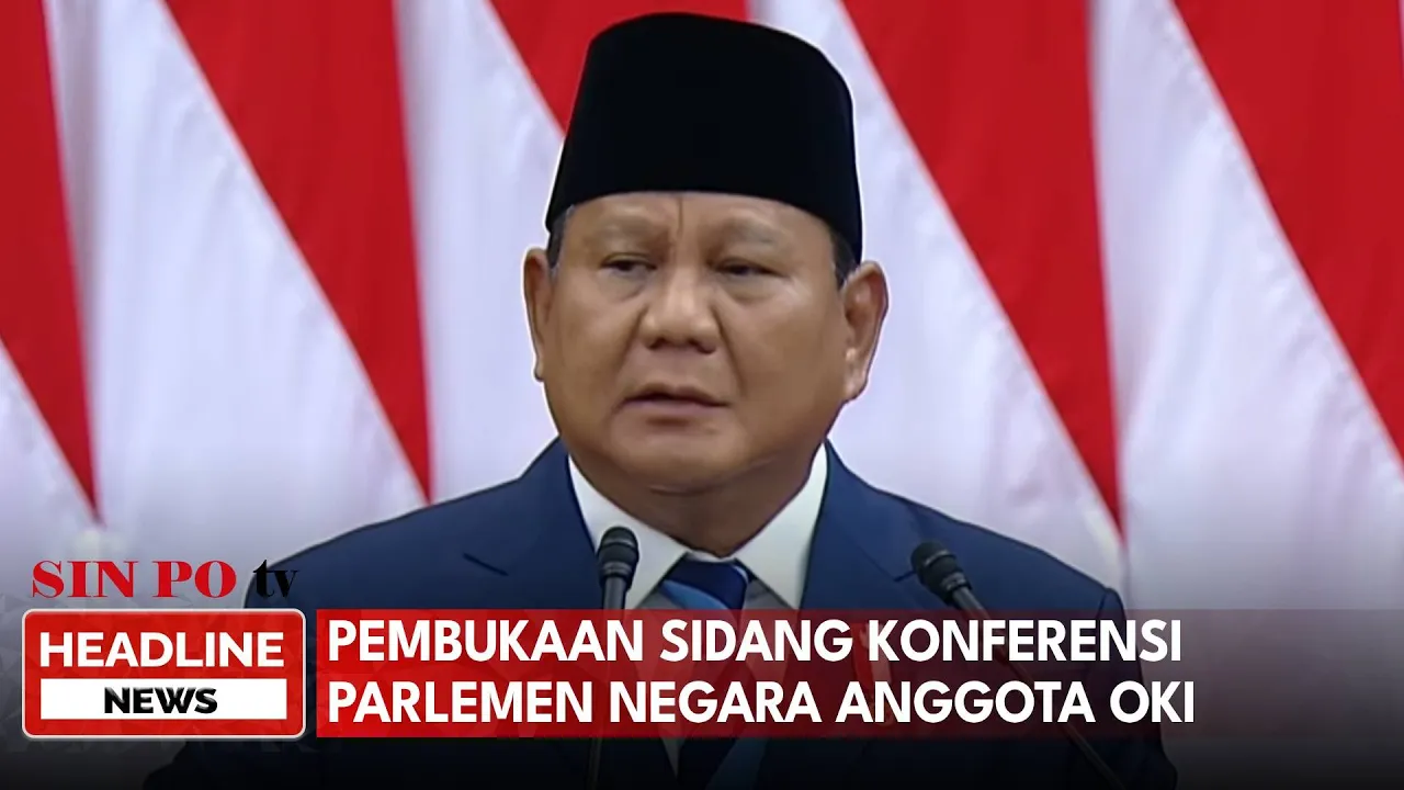 Pembukaan Sidang Konferensi Parlemen Negara Anggota OKI