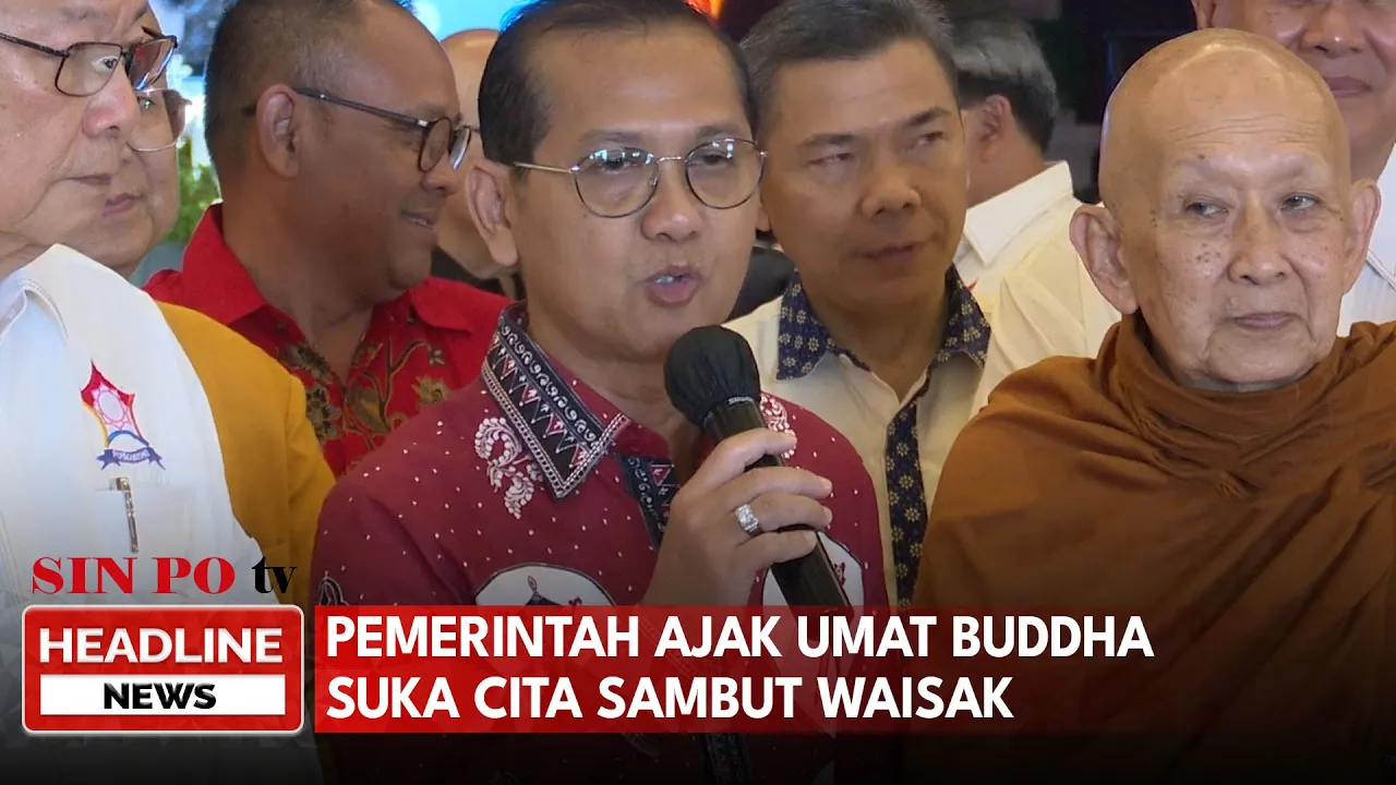 Pemerintah Ajak Umat Buddha Suka Cita Sambut Waisak
