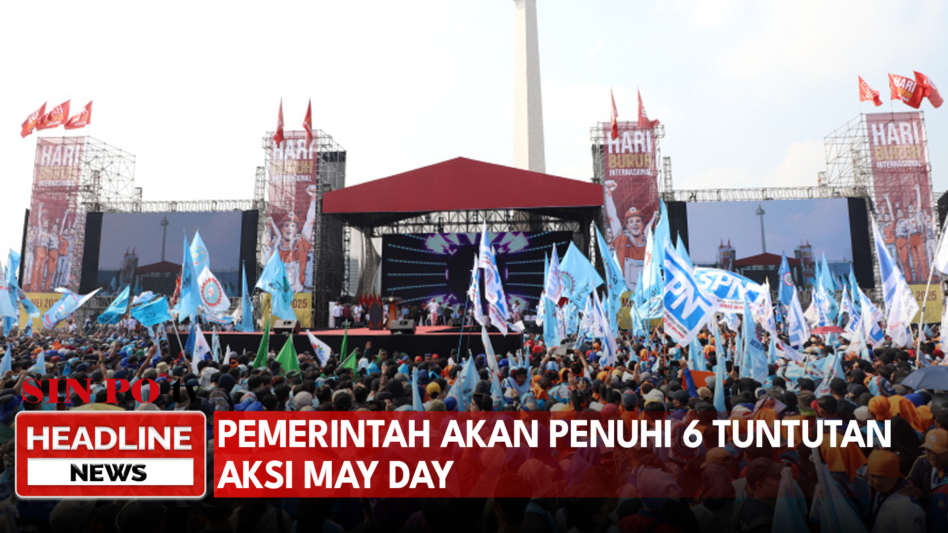 Pemerintah Akan Penuhi 6 Tuntutan Aksi May Day