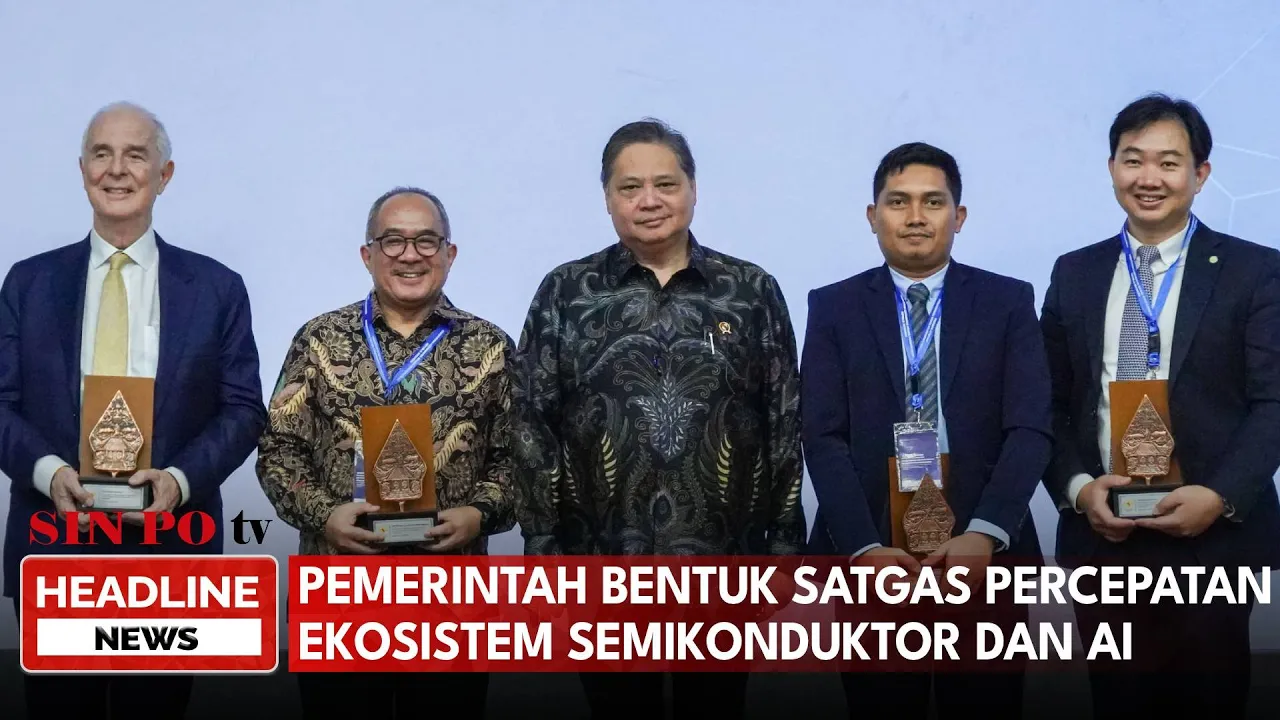 Pemerintah Bentuk Satgas Percepatan Ekosistem Semikonduktor Dan AI