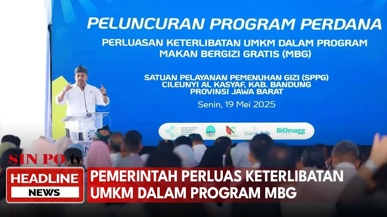 Pemerintah Perluas Keterlibatan UMKM Dalam Program MBG