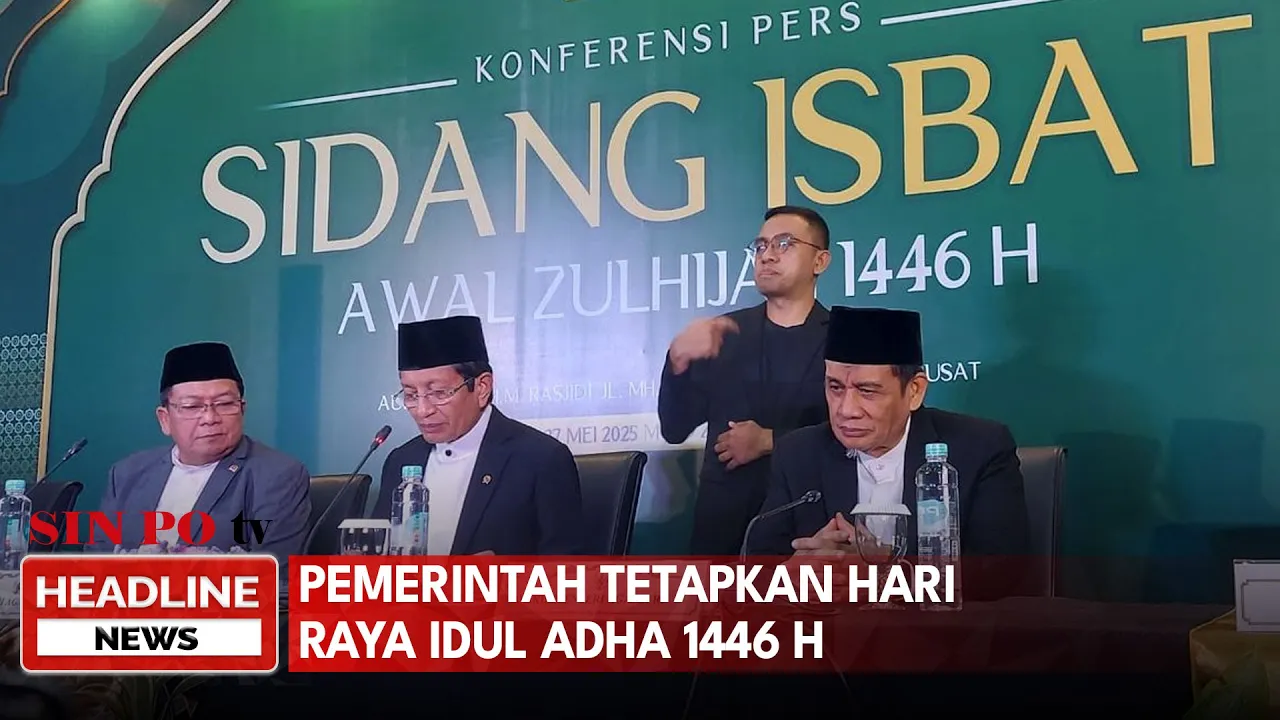 Pemerintah Tetapkan Hari Raya Iduladha 1446 H