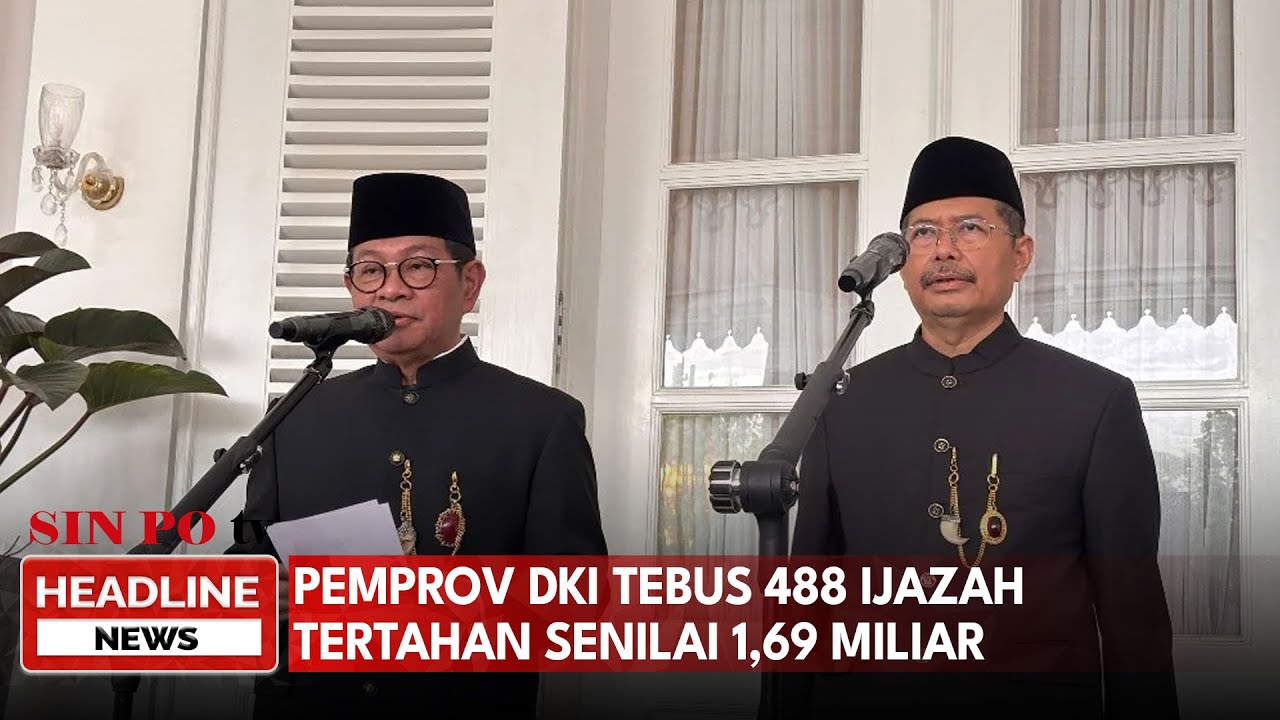 Pemprov DKI Tebus 488 Ijazah Tertahan Senilai Rp1,69 Miliar