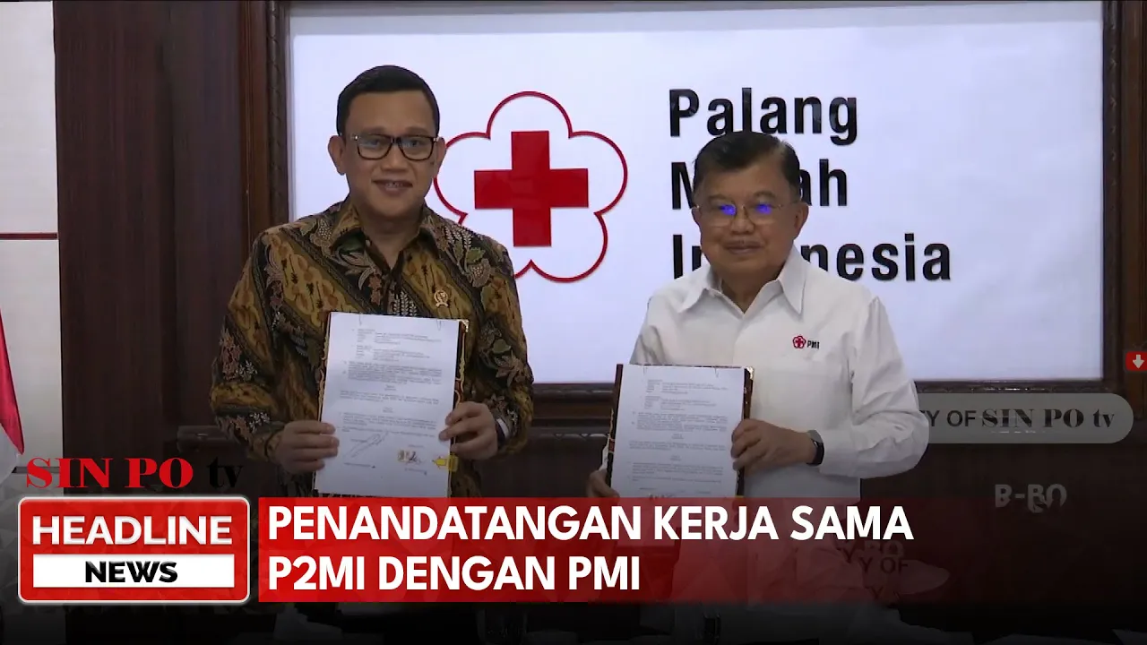 Penandatangan Kerja Sama P2MI Dengan PMI