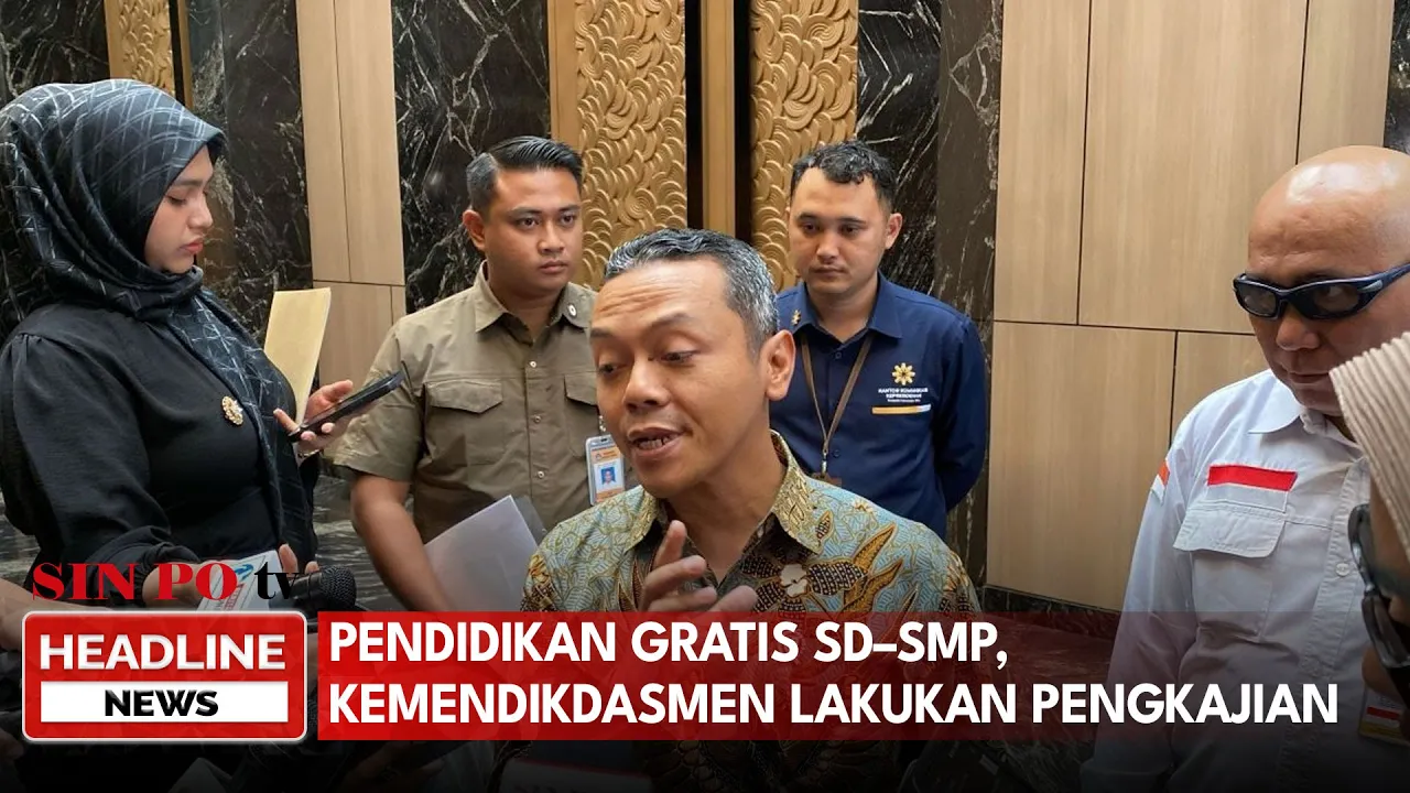 Pendidikan Gratis SD–SMP, Kemendikdasmen Lakukan Pengkajian