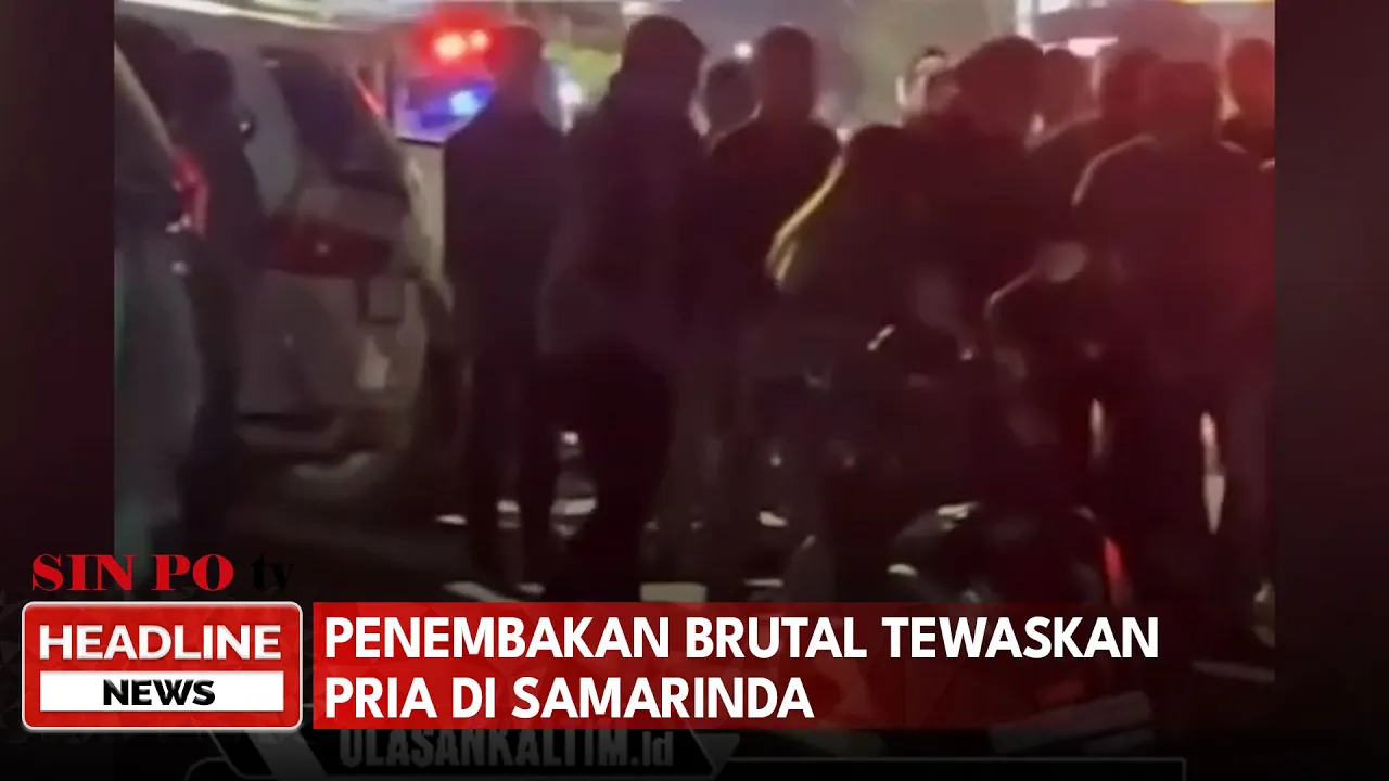 Penembakan Brutal Tewaskan Pria Di Samarinda
