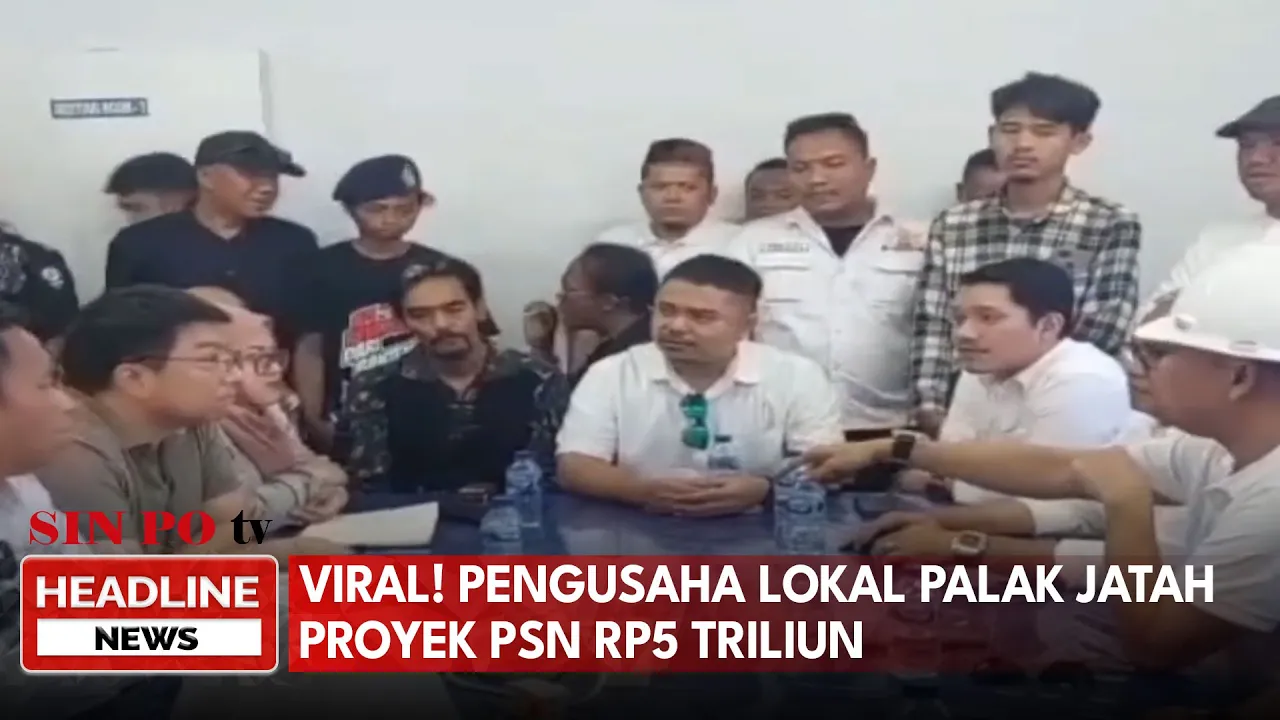 Pengusaha Lokal Diduga Palak Proyek PSN