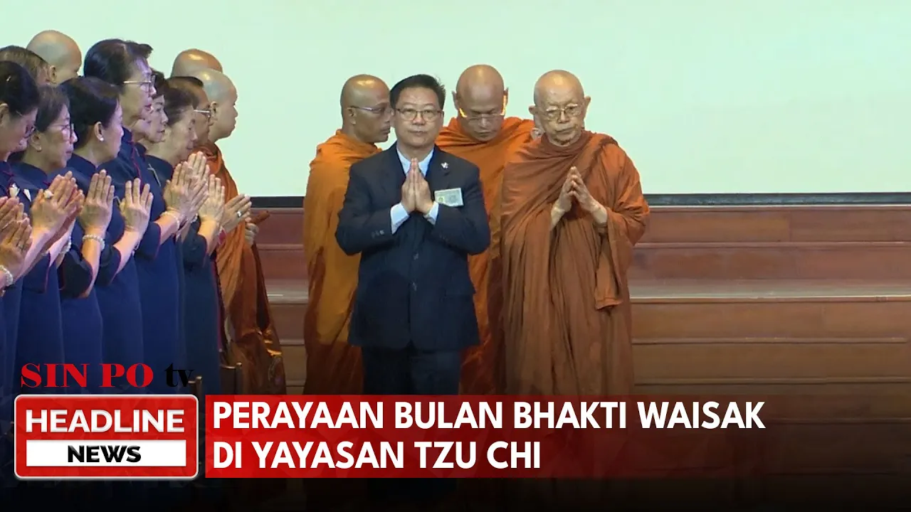 Perayaan Bulan Bhakti Waisak Di Yayasan Tzu Chi