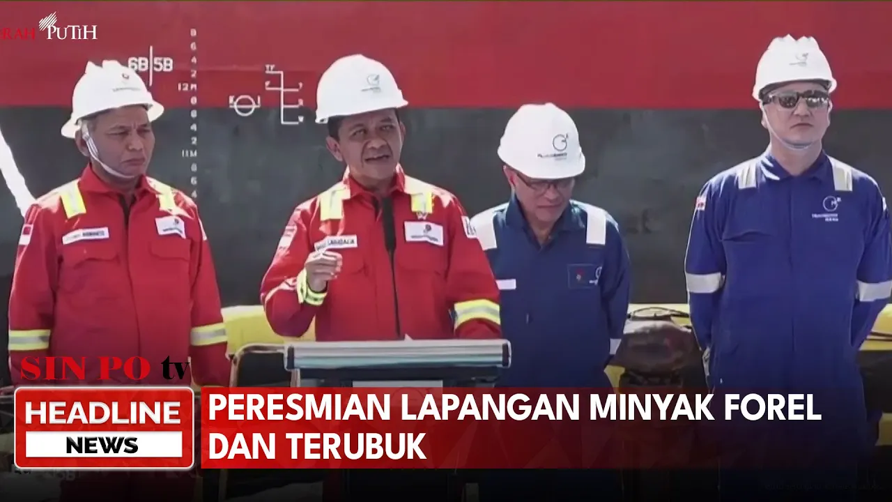Peresmian Lapangan Minyak Forel dan Terubuk