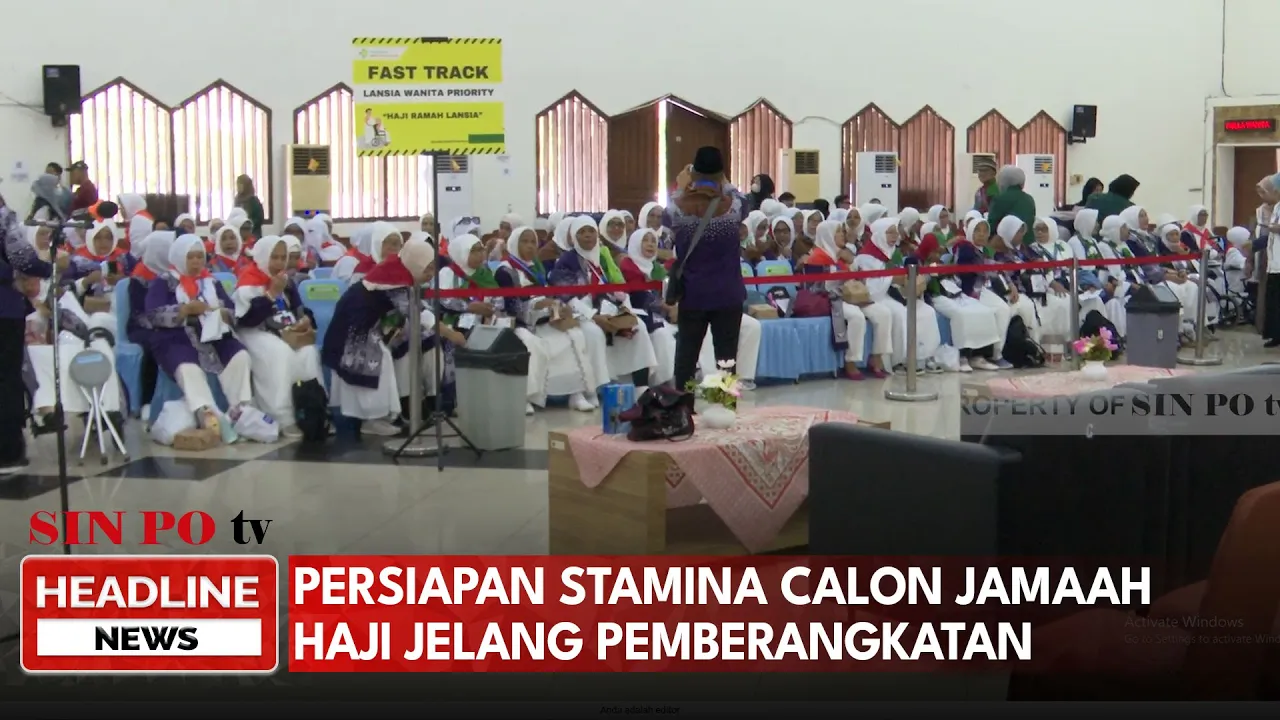 Persiapan Stamina Calon Jemaah Haji Jelang Pemberangkatan