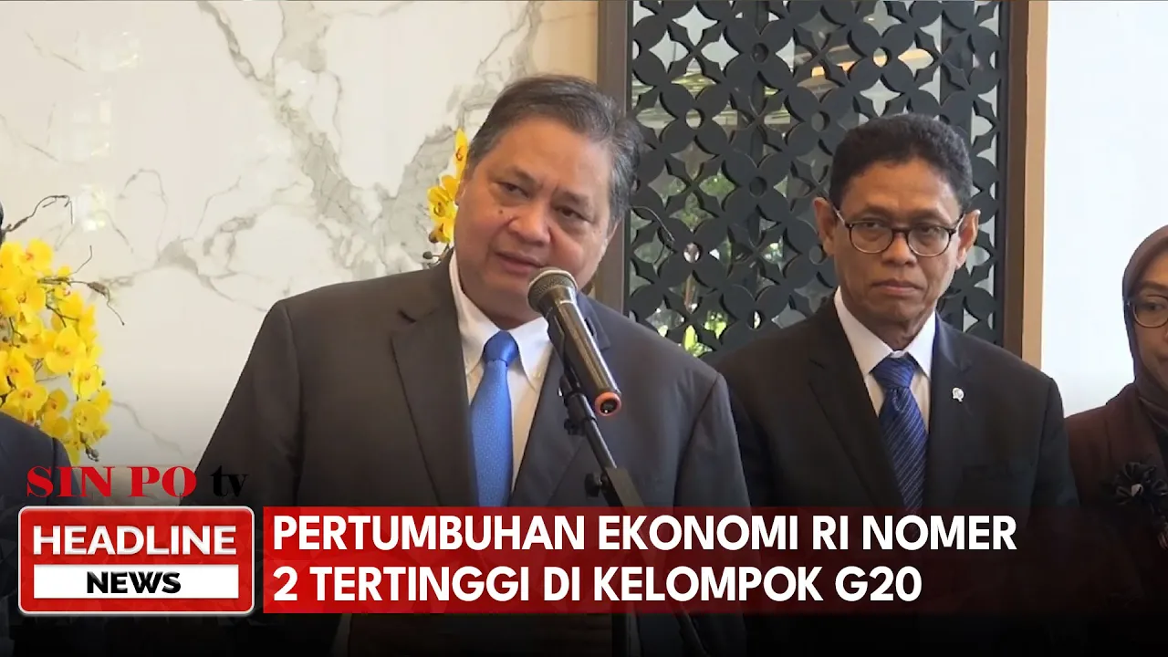 Pertumbuhan Ekonomi RI Nomer 2 Tertinggi Di Kelompok G20