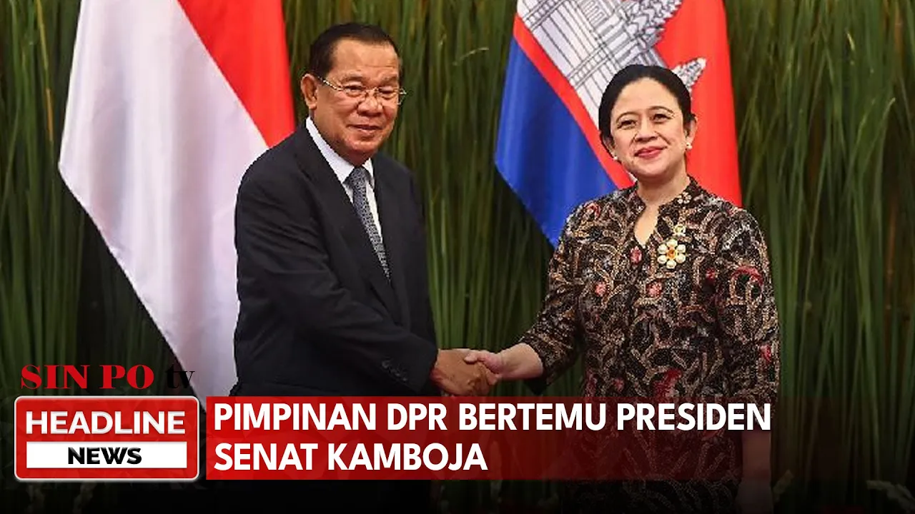 Pimpinan DPR Bertemu Presiden Senat Kamboja