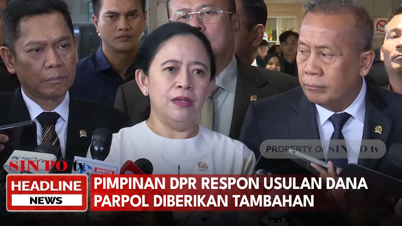 Pimpinan DPR Respon Usulan Dana Parpol Diberikan Tambahan