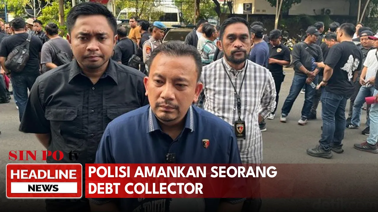Polisi Amankan Seorang Debt Collector