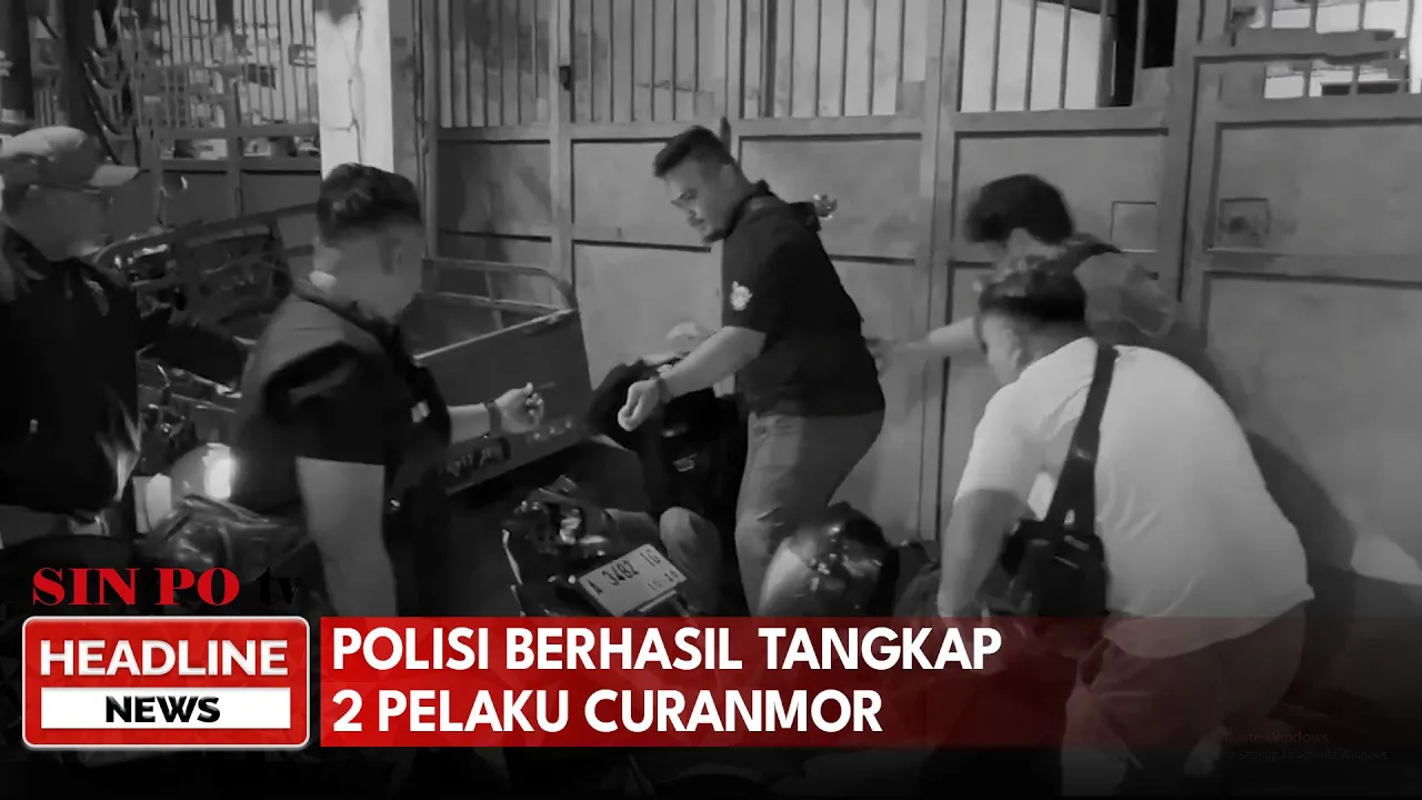 Polisi Berhasil Tangkap 2 Pelaku Curanmor