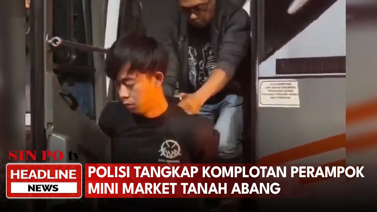 Polisi Tangkap Komplotan Perampok Mini Market Tanah Abang