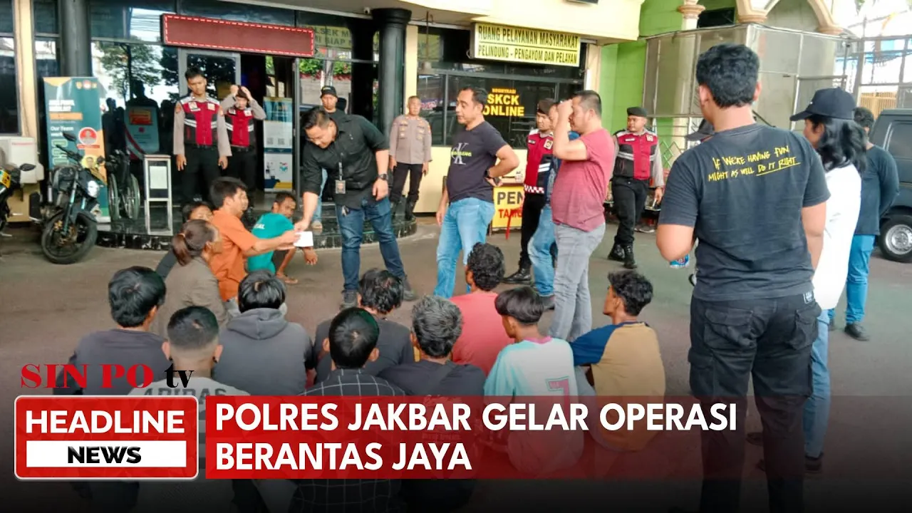 Polres Jakbar Gelar Operasi Berantas Jaya