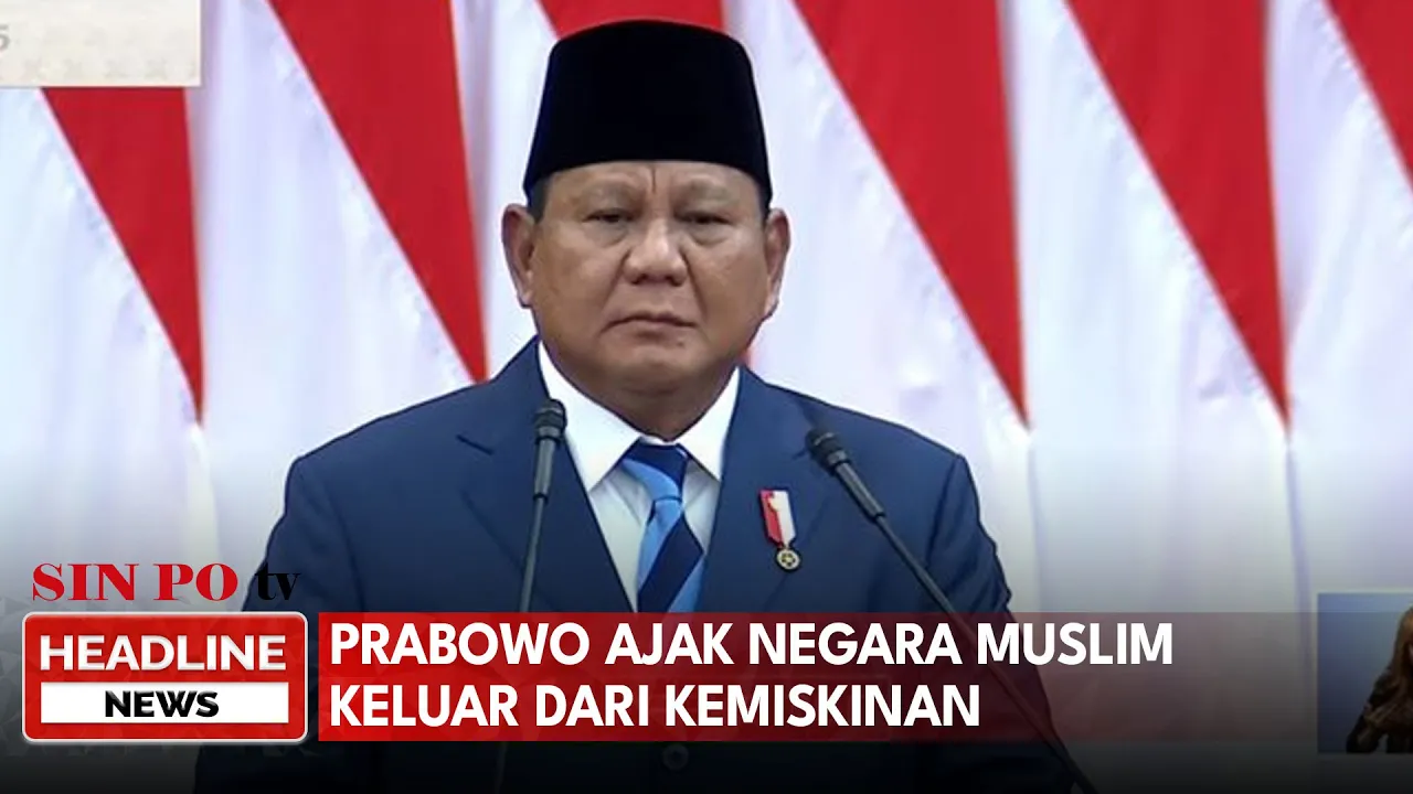 Prabowo Ajak Negara Muslim Keluar dari Kemiskinan