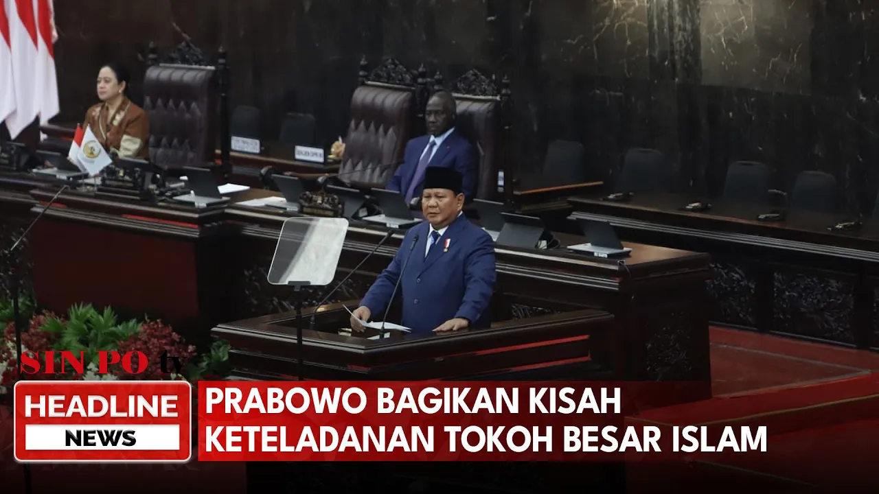 Prabowo Bagikan Kisah Keteladanan Tokoh Besar Islam