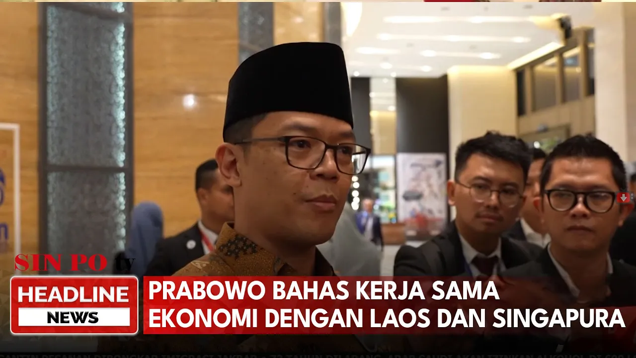 Prabowo Bahas Kerja Sama Ekonomi Dengan Laos Dan Singapura
