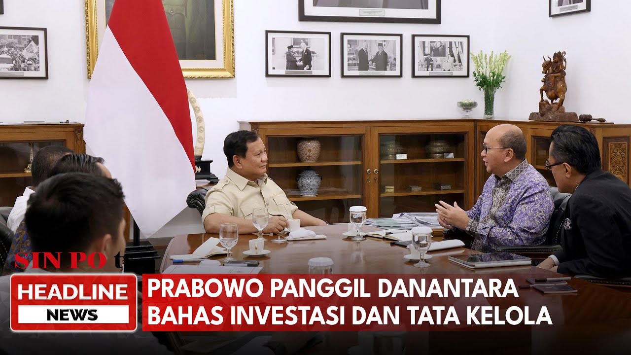 Prabowo Panggil Danantara Bahas Investasi Dan Tata Kelola