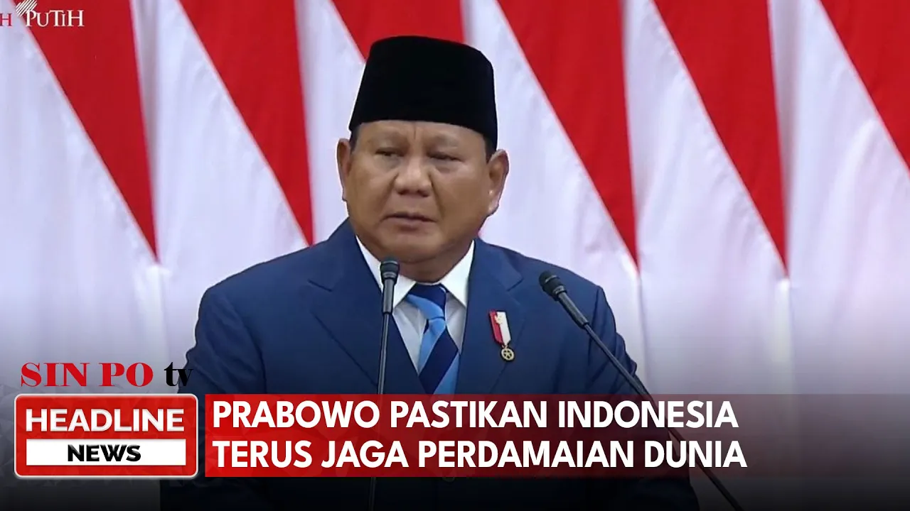 Prabowo Pastikan Indonesia Terus Jaga Perdamaian Dunia