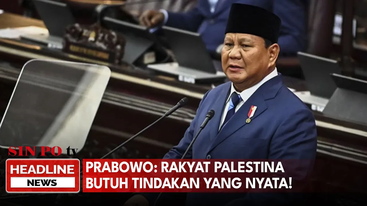 Prabowo: Rakyat Palestina Butuh Tindakan yang Nyata!