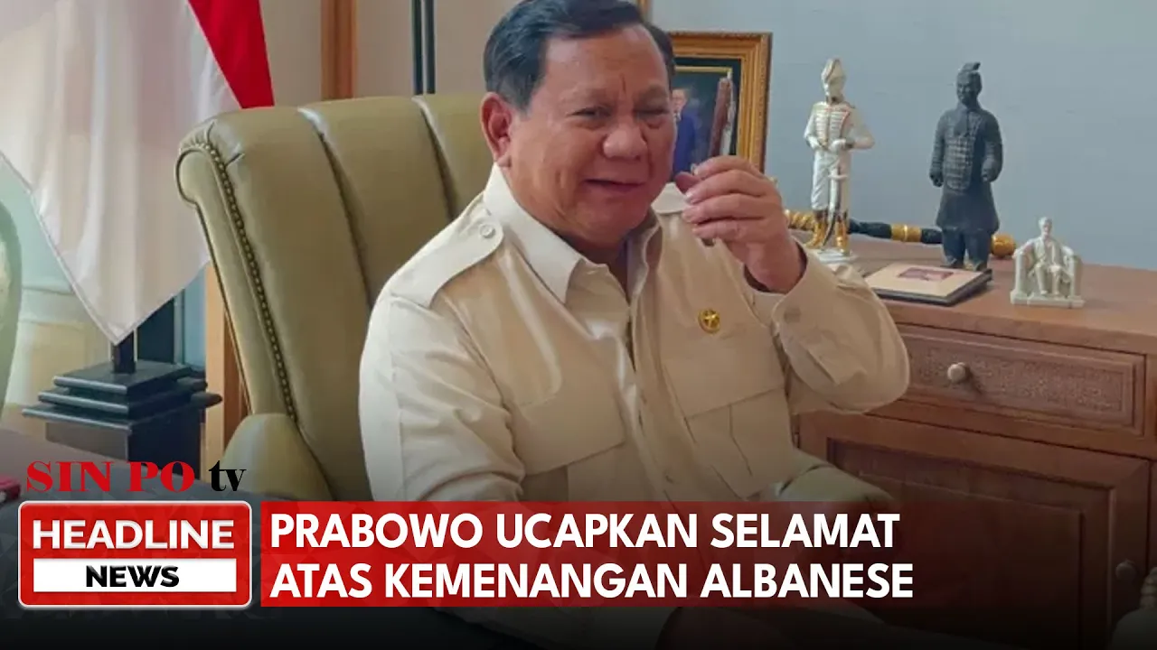 Prabowo Ucapkan Selamat Atas Kemenangan Albanese