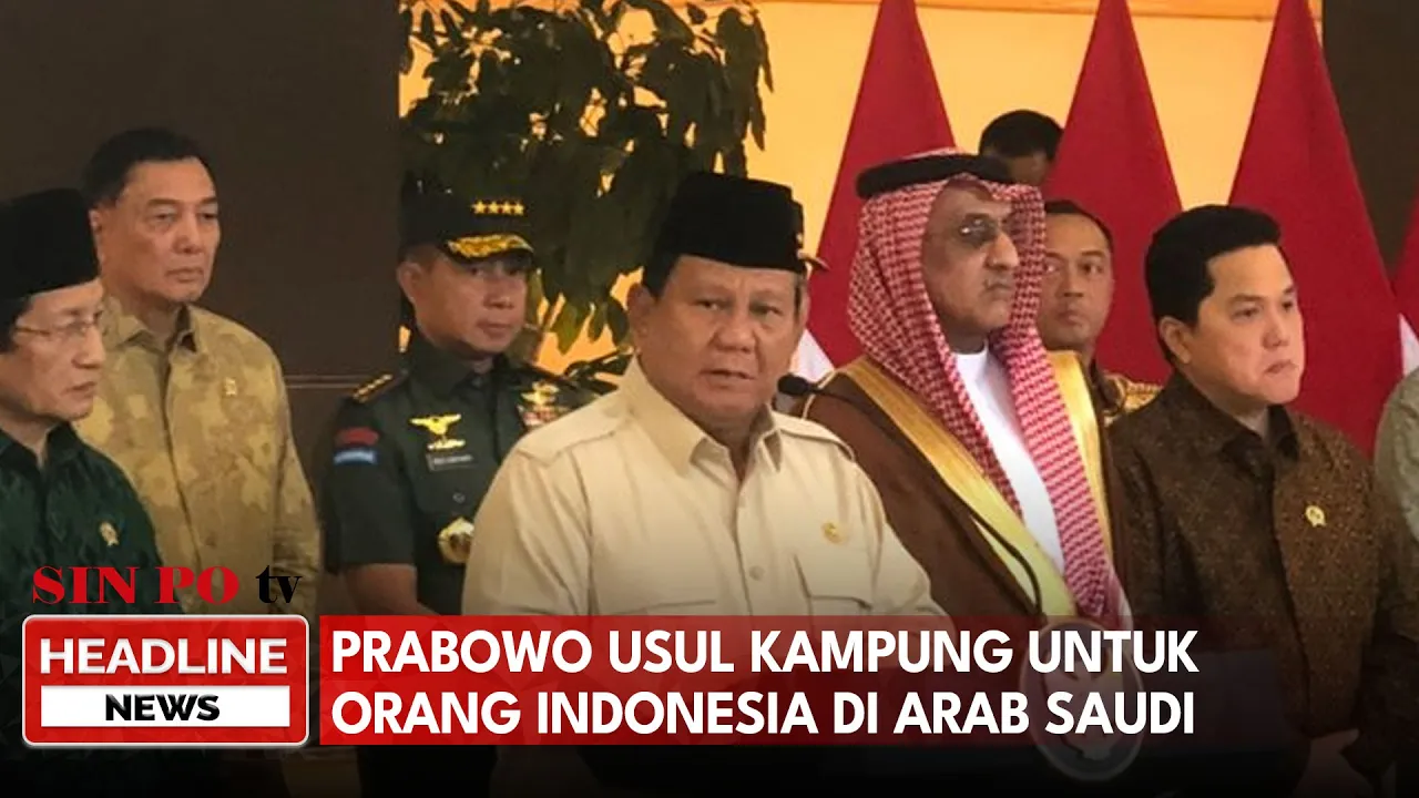 Prabowo Usul Kampung untuk Orang Indonesia di Arab Saudi