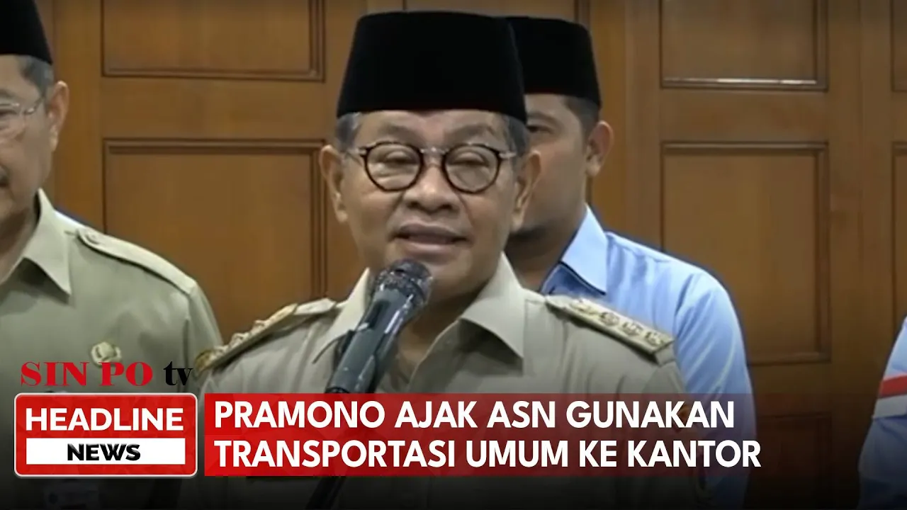 Pramono Ajak ASN Gunakan Transportasi Umum Ke Kantor