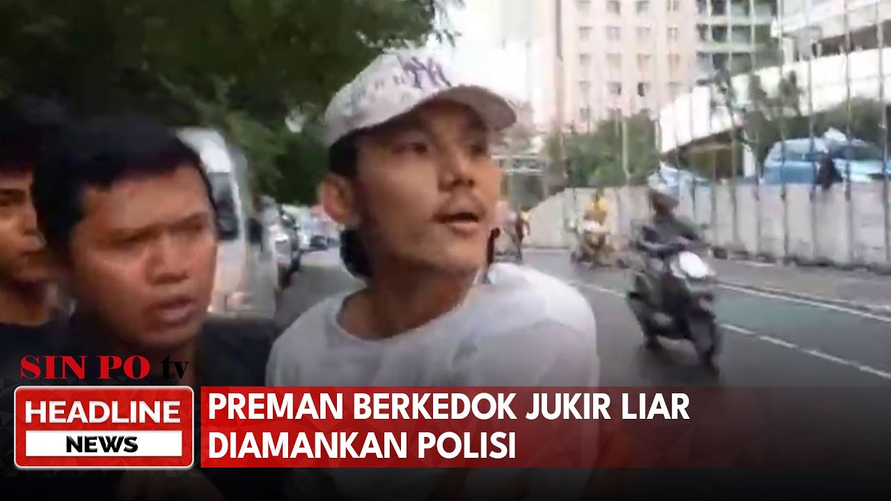 Preman Berkedok Jukir Liar Diamankan Polisi