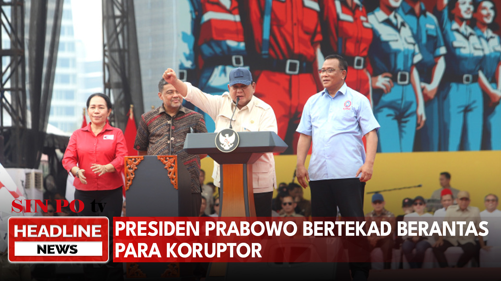 Presiden Prabowo Bertekad Berantas Para Koruptor