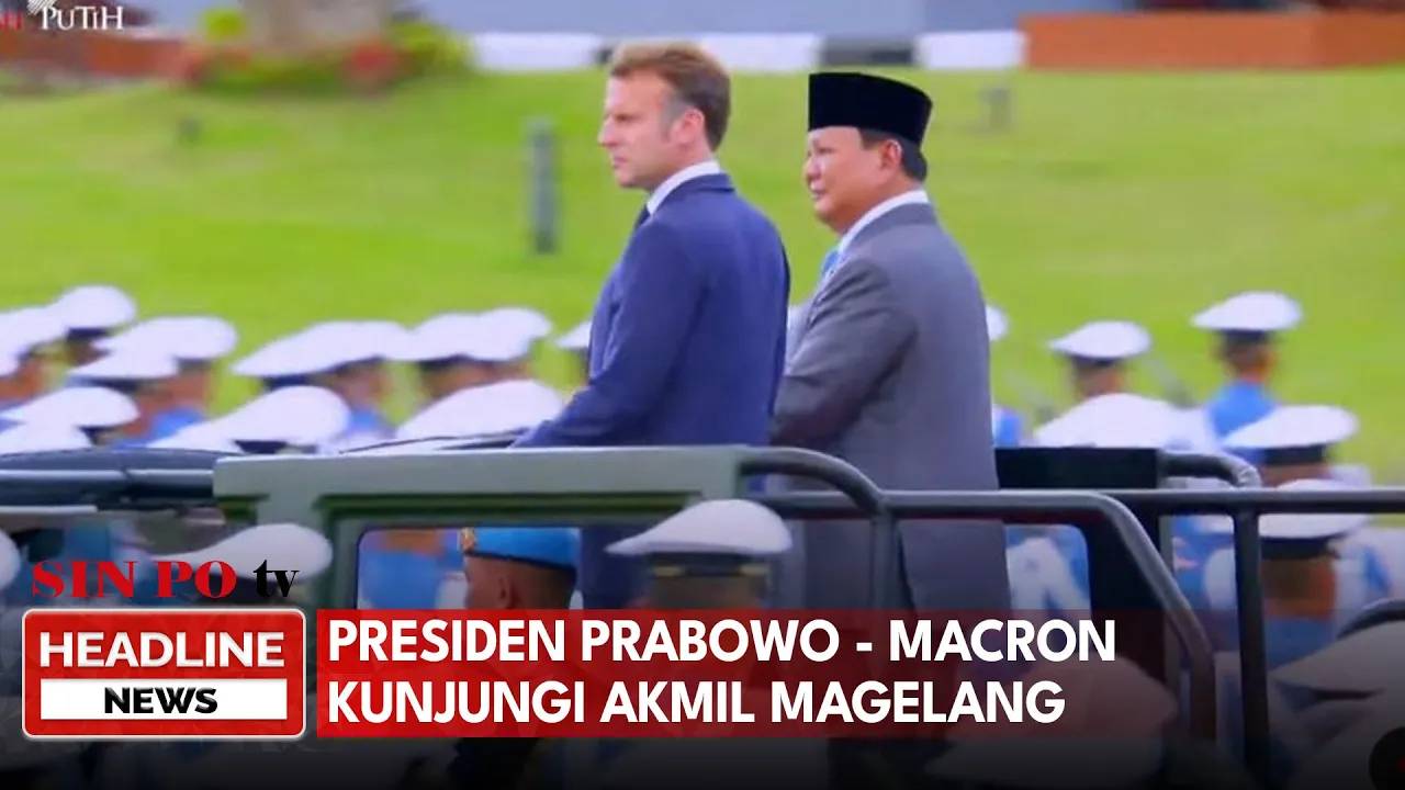 Presiden Prabowo - Macron Kunjungi Akmil Magelang