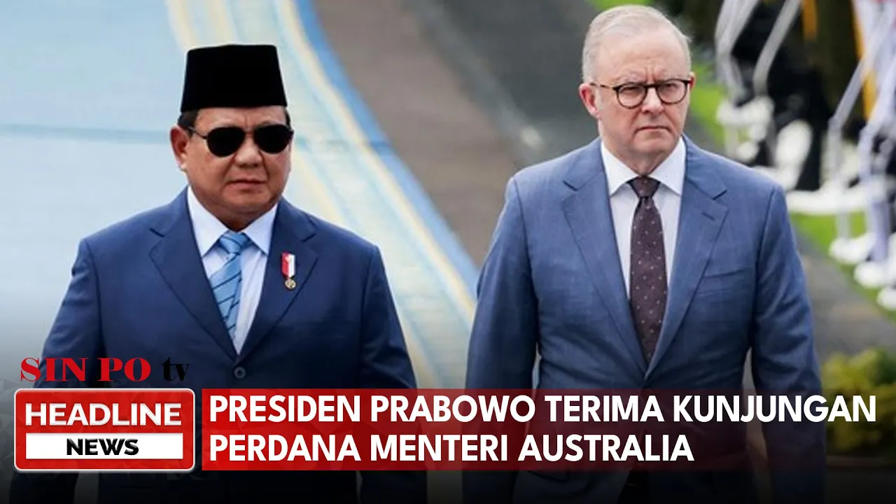 Presiden Prabowo Terima Kunjungan Perdana Menteri Australia