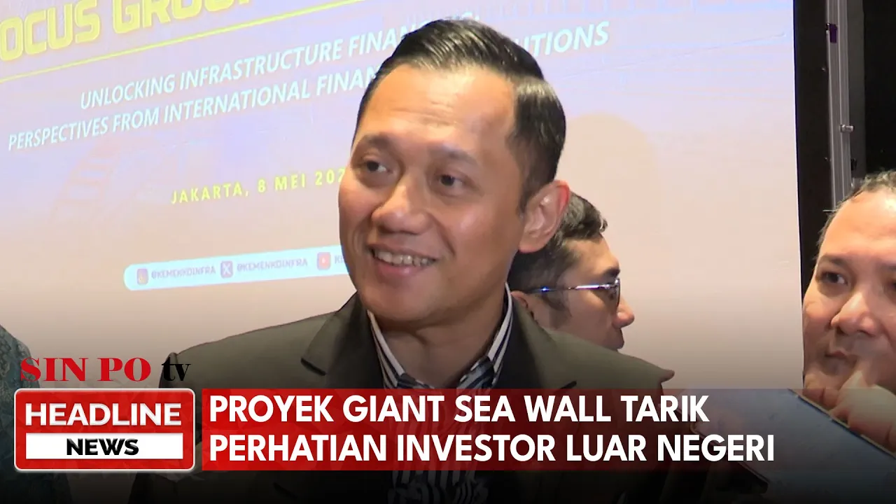 Proyek Giant Sea Wall Tarik Perhatian Investor Luar Negeri