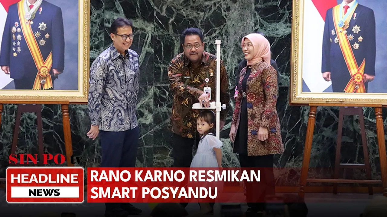 Rano Karno Resmikan Smart Posyandu