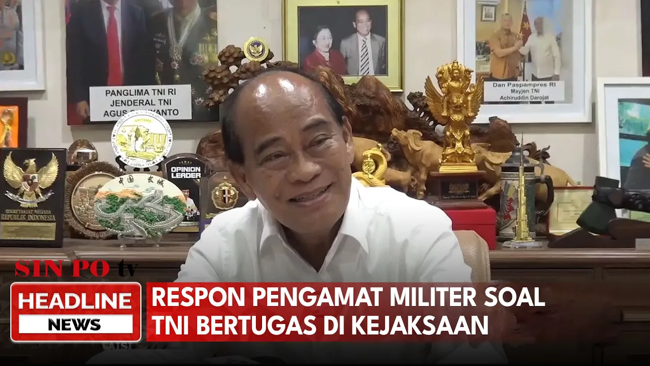 Respon Pengamat Militer Soal TNI Bertugas di Kejaksaan