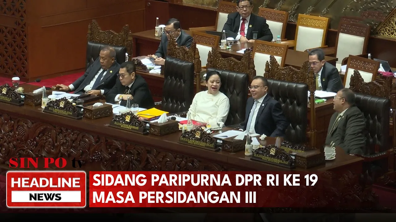 Sidang Paripurna DPR RI Ke 19 Masa Persidangan III