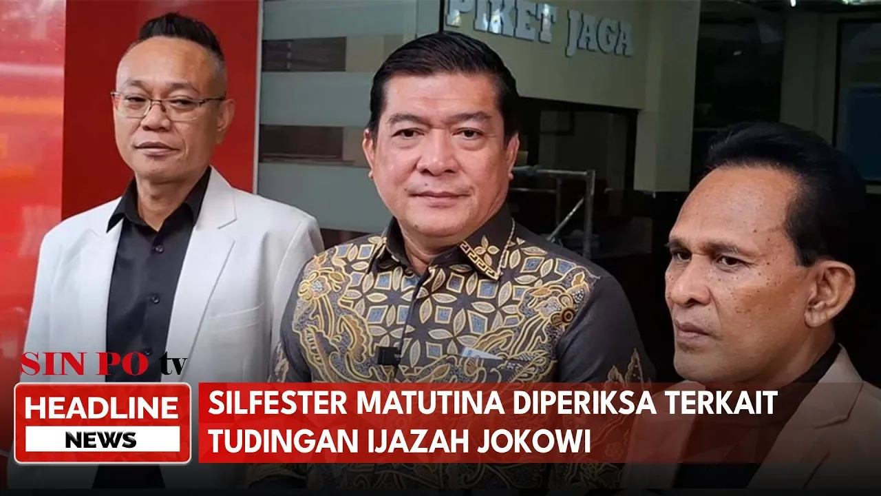 Silfester Matutina Diperiksa Terkait Tudingan Ijazah Jokowi