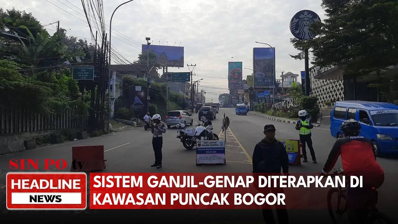 Sistem Ganjil-Genap Diterapkan Di Kawasan Puncak Bogor