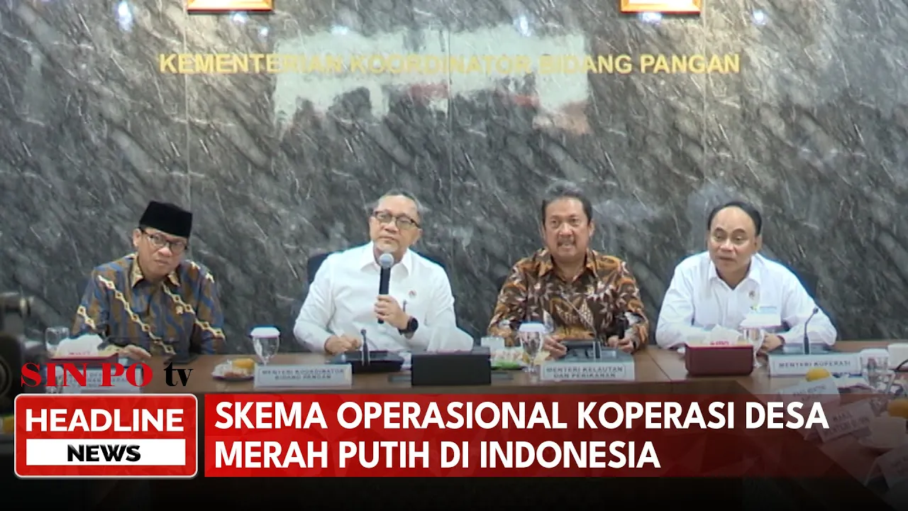 Skema Operasional Koperasi Desa Merah Putih di Indonesia