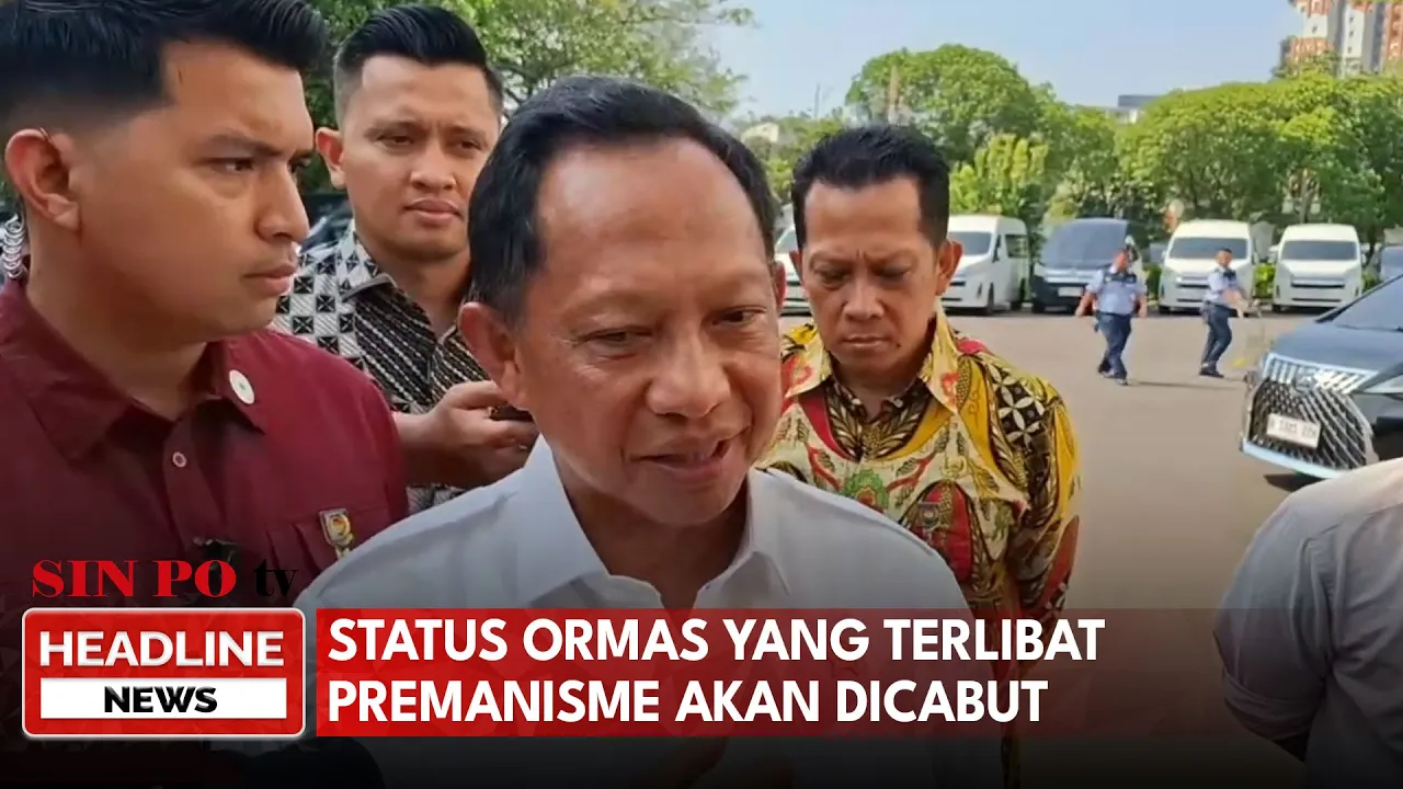 Status Ormas Yang Terlibat Premanisme Akan Dicabut