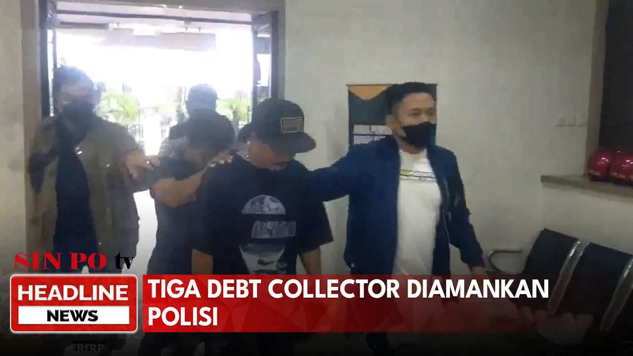 Tiga Debt Collector Diamankan Polisi