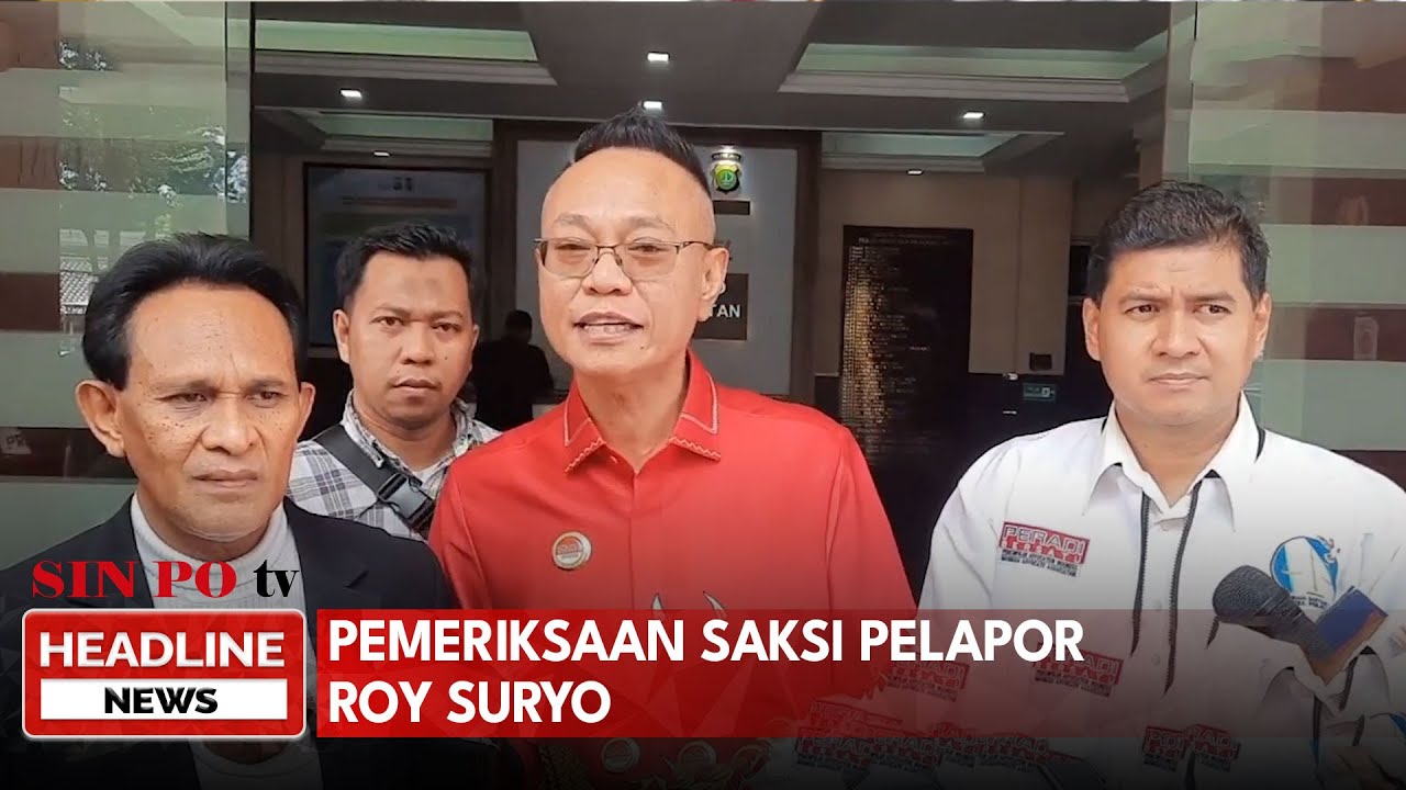 Tiga Saksi Pelapor Diperiksa atas Laporan Roy Suryo Terkait Kegaduhan Ijazah Palsu Jokowi