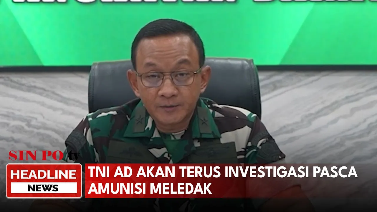 TNI AD Akan Terus Investigasi Pasca Amunisi Meledak