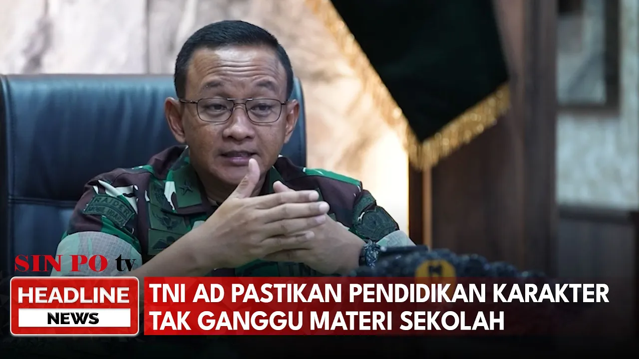 TNI AD Pastikan Pendidikan Karakter Tak Ganggu Materi Sekolah