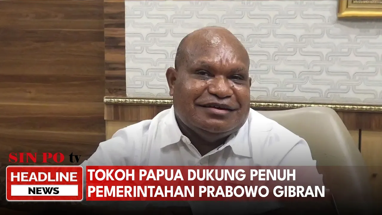 Tokoh Papua Dukung Penuh Pemerintahan Prabowo–Gibran