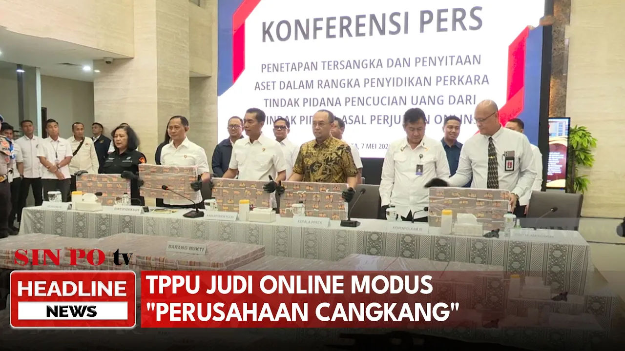 TPPU Judi Online Modus "Perusahaan Cangkang"