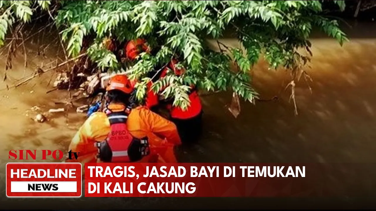 Tragis, Jasad Bayi Ditemukan Di Kali Cakung