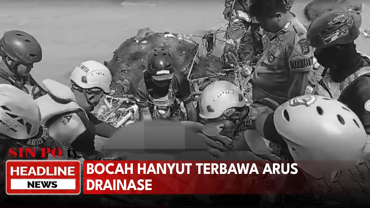 Usai Dua Hari Hilang Terbawa Arus Drainase Bocah Berusia 4 Tahun Hanyut Ditemukan Meninggal Dunia